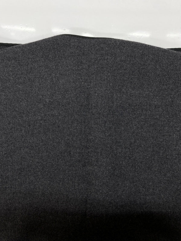 ボッテガヴェネタ BOTTEGA VENETA CAPE COAT ケープ コート ショートスリーブ ポンチョ 薄手 アウター ジャケット 灰 サイズ 38 コート 無地 グレー 104MT-2109