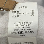 アベイシングエイプ A BATHING APE スウェット ホワイト XLサイズ 201MT-4819