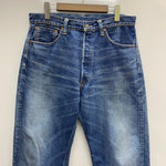 【曜日割引対象外】 ウエアハウス WAREHOUSE 1001XX GENUS デニムパンツ W32 デニム ブルー 201MB-1121 VB