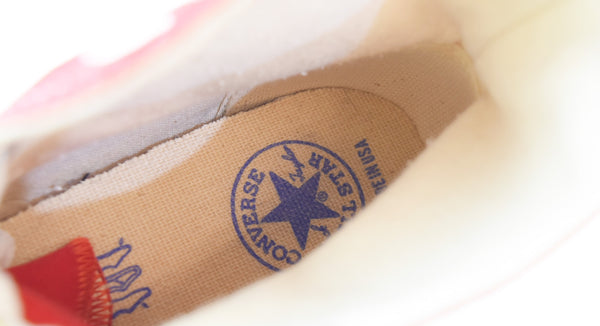コンバース CONVERSE 80s Canvas All Star  キャンバス オールスター ハイカット スニーカー メンズ靴 スニーカー レッド 25.5 25.5cm 103S-1328
