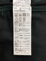 トーガ TOGA ARCHIVES × Dickies ディッキーズ 21AW Flare Pants フレア パンツ ジップフライ ワーク ウエスタン ブーツカット メタル スタッズ 黒 ロゴ TC12-FF521 ボトムスその他 ブラック サイズ 46 104MB-266