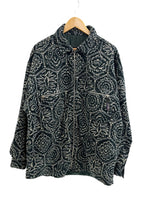 パタゴニア PATAGONIA 90s 90年代 総柄 シンチラ オーバーシャツ ヘキサゴン USA製 アメリカ製 25012 ジャケット グリーン Lサイズ 101MT-4718