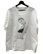 ビオトープ BIOTOP KATE MOSS by DAVID SIMS Photo Tee ケイトモス バイ デイビットスミス フォト Tシャツ 白 BOM-74000-A Tシャツ プリント ホワイト XLサイズ 104MT-1888