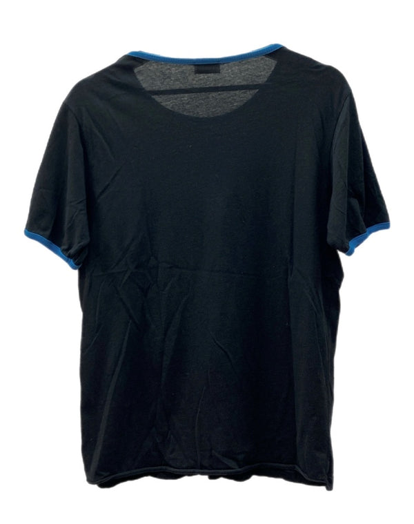 サンローラン Saint Laurent 17SS TO THE MOON AND BACK TEE プリント Tシャツ 半袖 カットソー 黒 466907 YB1FT Tシャツ プリント ブラック XSサイズ 104MT-1598