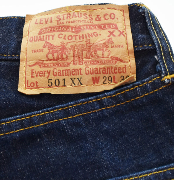 リーバイス Levi's USA製 バレンシア工場 501XX  ボタン裏555  デニムパンツ W29 L36  501-0003 デニム ブルー 103MB-611