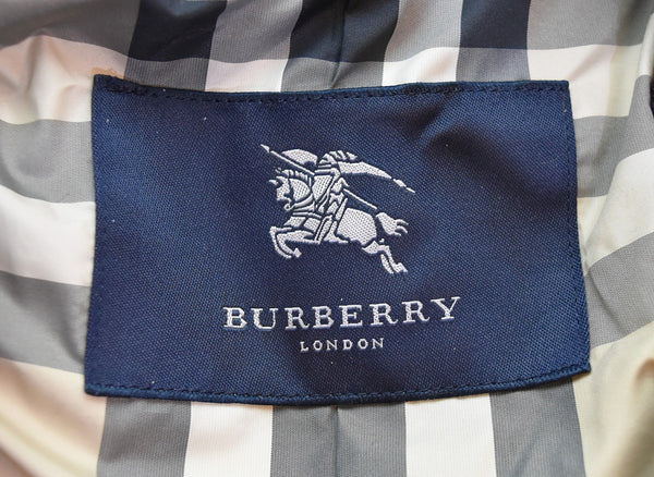 バーバリー ロンドン BURBERRY LONDON  N-3B型 ダウンコート ダウンライナー付 モッズコート A1C77-422-19 ジャケット ブラウン Lサイズ 103MT-3561