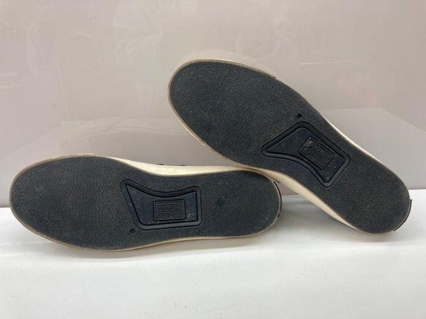 コンバース CONVERSE 16年製 × Stussy ステューシー JACK PURCELL ジャック パーセル ローカット シューズ 白 黒 1CK448 メンズ靴 スニーカー ブラック 27.5cm 104S-1036