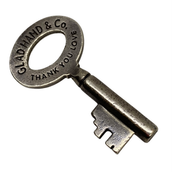 【曜日割引対象外】 【中古】グラッドハンド GLADHAND & Co. ペンダントトップ Key Top 鍵 STERLING SILVER メンズジュエリー・アクセサリー ペンダントトップ シルバー 201goods-772 VB