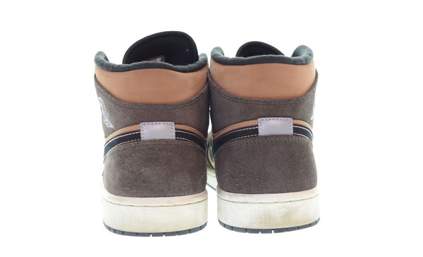 ナイキ NIKE AIR JORDAN 1 MID エア ジョーダン 1 ミッド シーズナルエディション ダークチョコレート  DC7294-200  メンズ靴 スニーカー ブラウン 29cm 103S-1105