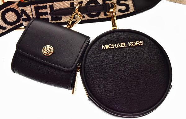 マイケル・コース MICHAEL KORS クロスボディ ウィズ テックアタッチ ミディアム バッグ レディースバッグ ショルダーバッグ・メッセンジャーバッグ ブラック 103B-167
