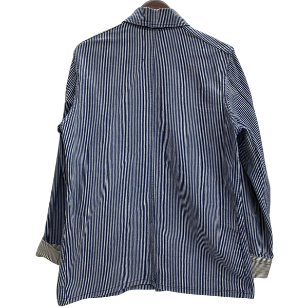 【曜日割引対象外】 ヴィンテージ vintage 60's 70's Carter's Hickory Stripe Worker Coverall ジャケット ブルー 201MT-4323 VB