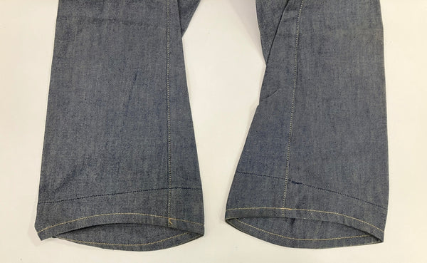 リーバイス Levi's 00's Y2K ENGINEERED JEANS LOOSE エンジニアジーンズ 立体裁断 3D シンチバック 片ポケ カーブパンツ バナナパンツ 日本製 00002-0835 デニム ブルー 30×32 101MB-746