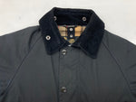 バブアー Barbour BEDALE SL WAXED COTTON ビデイル オイルドジャケット 3ワラント 黒 1902131 サイズ34 ジャケット 無地 ブラック 104MT-746