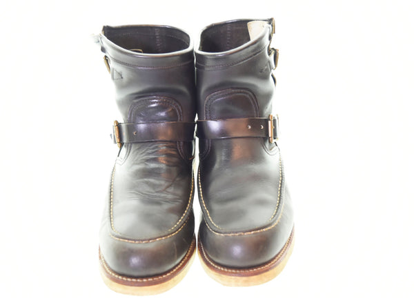 チペワ CHIPPEWA  MOC ENGINEER BOOTS エンジニア ブーツ 黒 97879 メンズ靴 ブーツ エンジニア ブラック 9E 27cm 103S-354