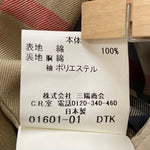 バーバリーロンドン BURBERRY LONDON ステンカラーコート A1A85-677-72 コート ブラウン Mサイズ 201MT-4415