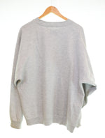 ナイキ NIKE 90s EURO LINE 刺繍ロゴ スウェット トレーナー  スウェット グレー Lサイズ 103MT-3160