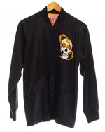 スタイルアイズ STYLE EYES 東洋 エンタープライズ TOYO ENTERPRISE 蛇 髑髏 スカル スカジャン SE10640 38 ジャケット ブラック 103MT-2559