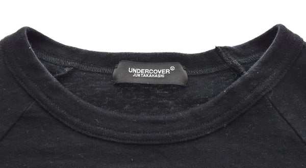 アンダーカバー UNDERCOVER 23SS PINK FLOYDピンク フロイド 8分袖TEE  UC1C4807 4 ロンT ブラック 103MT-3164