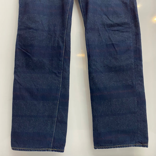 【曜日割引対象外】 キャピタル KAPITAL デニムパンツ 裏地ブランケット 5P インディゴ デニム ブルー 34サイズ 201MB-915 VB