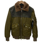 ディーゼル DIESEL W-LOUIS JACKET エコファー アビエイタージャケット A00563 ジャケット ブラウン XSサイズ 201MT-4545