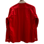 【曜日割引対象外】 ヴィンテージ vintage 50's Pilgrim オープンカラーシャツ 長袖シャツ レッド Mサイズ 201MT-4884 VB