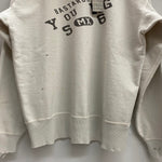 【曜日割引対象外】 セントマイケル SAINT MICHAEL × ベルベルジン BerBerJin 25SS CREW NECK SWEAT YOUNG タグ付き SM-HR8-0000-C38 スウェット ホワイト Mサイズ 201MT-4053 VB