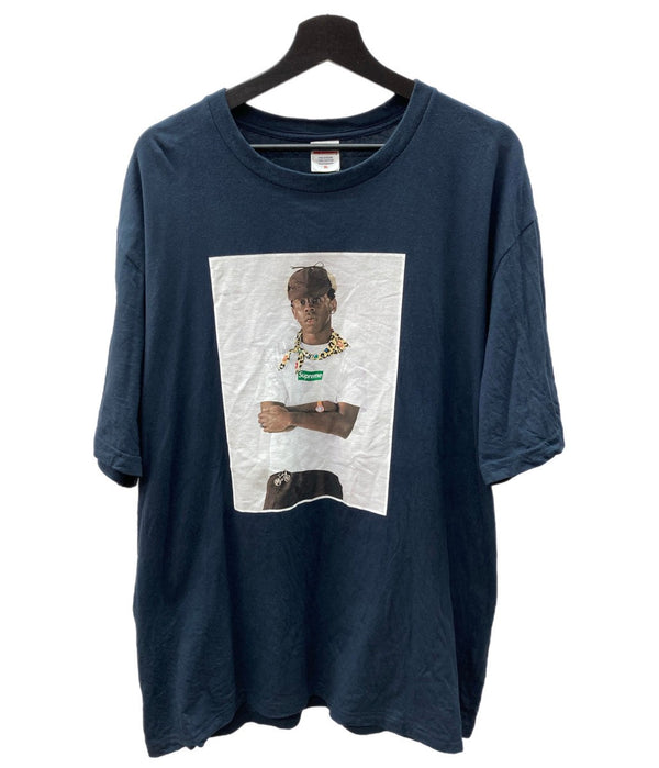 シュプリーム SUPREME Tyler The Creator Tee タイラー ザ クリエイター Tシャツ 紺 Tシャツ プリント ネイビー XLサイズ 104MT-1537