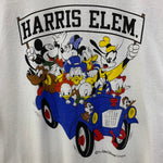 【曜日割引対象外】 チャンピオン Champion 80's 80s 80年代 ディズニー Disney プリント Tシャツ ホワイト XLサイズ 201MT-3632 VB