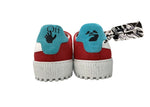 オフホワイト OFF-WHITE Arrow Sneakers アロー スニーカー スエード ローカット シューズ 白 赤 メンズ靴 スニーカー レッド サイズ 43 104S-1061