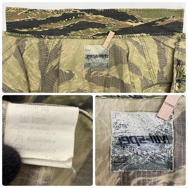 ダブルタップス W)taps クロスボーン BDUジャケット タイガーカモ ジャケット カーキ 201MT-4579