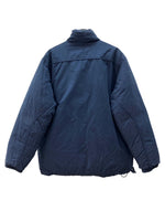 ラルフローレン RalphLauren POLO SPORT 90s REVERSIBLE DOWN PUFFER JACKET リバーシブル ダウン パファー ジャケット ジップアップ アウター 青 紺 ジャケット ロゴ ネイビー Mサイズ 104MT-2143