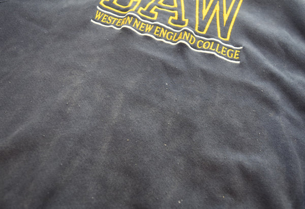 チャンピオン Champion  90年代 リバースウィーブ 刺繍タグカレッジ スウェット LAW XXL スウェット ネイビー 3Lサイズ 103MT-3536