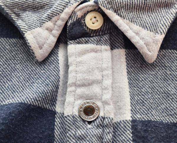 リーバイス Levi's Silver Tab OVERSIZED シルバータブ ネルシャツ ヘビネル ブロックチェック 長袖シャツ マルチカラー Lサイズ 103MT-3075