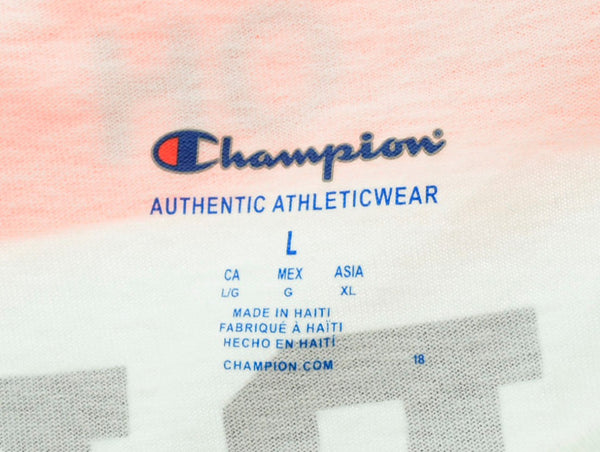 チャンピオン Champion × Virgil Abloh ヴァージル・アブロー × PYREX VISION パイレックス ビジョン MCA限定 FIGURES OF SPEECH 記念  Tシャツ ホワイト Lサイズ 103MT-894