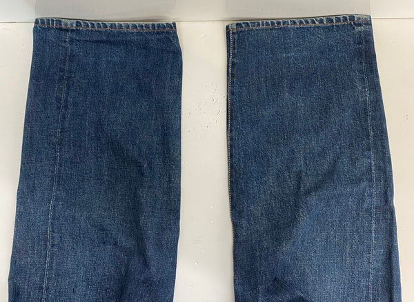 エヴィス EVISU ナンバーツー No2 イエローカモメ デニム ネイビー 33ⅹ35サイズ 201MB-1128