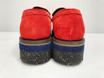 アンダーカバー UNDERCOVER 15SS チェーンローファー 赤 MADE IN JAPAN 04F01-2 メンズ靴 その他 レッド 27～27.5cm 101-shoes1473