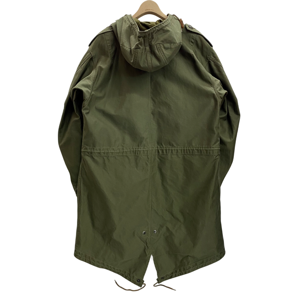 【曜日割引対象外】 ザリアルマッコイズ The REAL McCOY'S モッズコート M-1951 フィールド パーカー タグ付き ジャケット カーキ Mサイズ 201MT-4571 VB