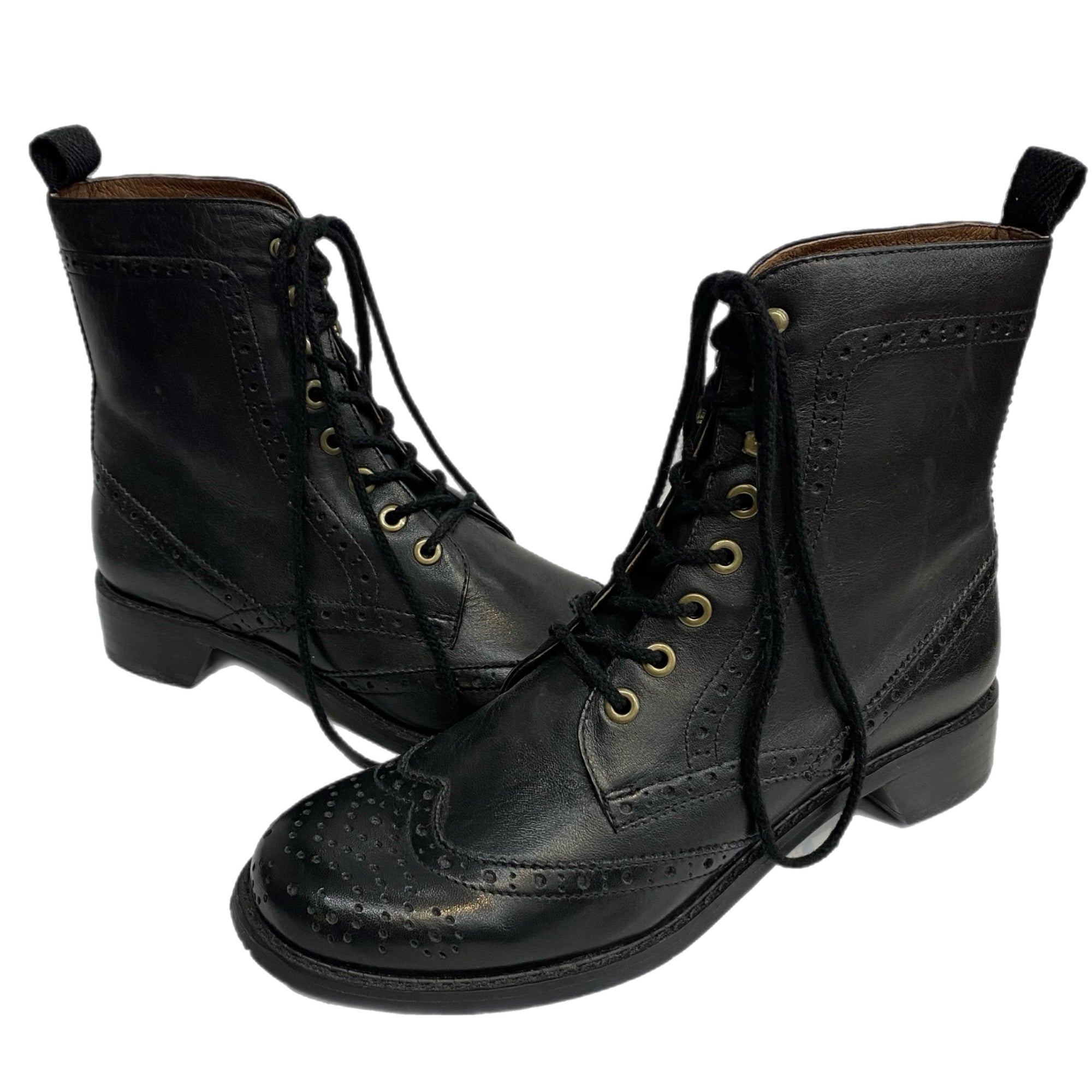 【良品】 REGAL リーガル レースアップブーツ 24 サイズジップ レザー リーガル REGAL レースアップブーツ PS2FF56A24 レディース靴