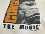 ヴィンテージ vintage 90's 90年代 Hanes CONGO THE MOVIE コンゴ ©1995 paramount pictures ムービー 映画 MADE IN USA アメリカ製 XL スウェット ホワイト LLサイズ 101MT-3927