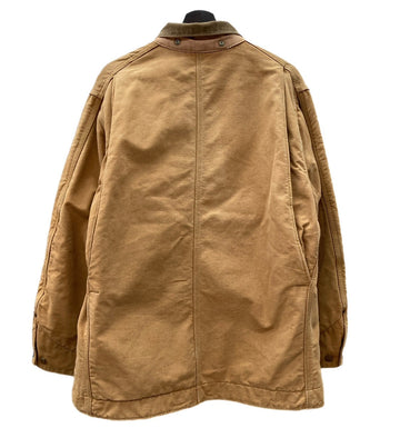 カーハート Carhartt 60's Vintage HEADLIGHT FINCK トリプルネーム ミシガンチョアコート カバーオール ヴィンテージ ダック ワーク ブランケット 茶色 サイズ 42 ジャケット 無地 ブラウン 104MT-972