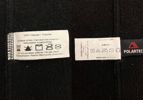 アークテリクス ARC’TERYX FLEECE JACKET フリース ジャケット POLARTEC サンウエスト期 ジップアップ アウトドア 黒 ジャケット ロゴ ブラック Sサイズ 104MT-1651