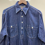 【曜日割引対象外】 カーハート Carhartt ハートタグ 復刻 デニム 610 長袖シャツ ブルー Mサイズ 201MT-4122 VB