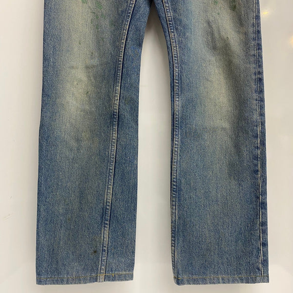 ヘルムートラング Helmut Lang 90's PAINTER JEAN 本人期 ペンキ デニム ブルー 30サイズ 201MB-1075