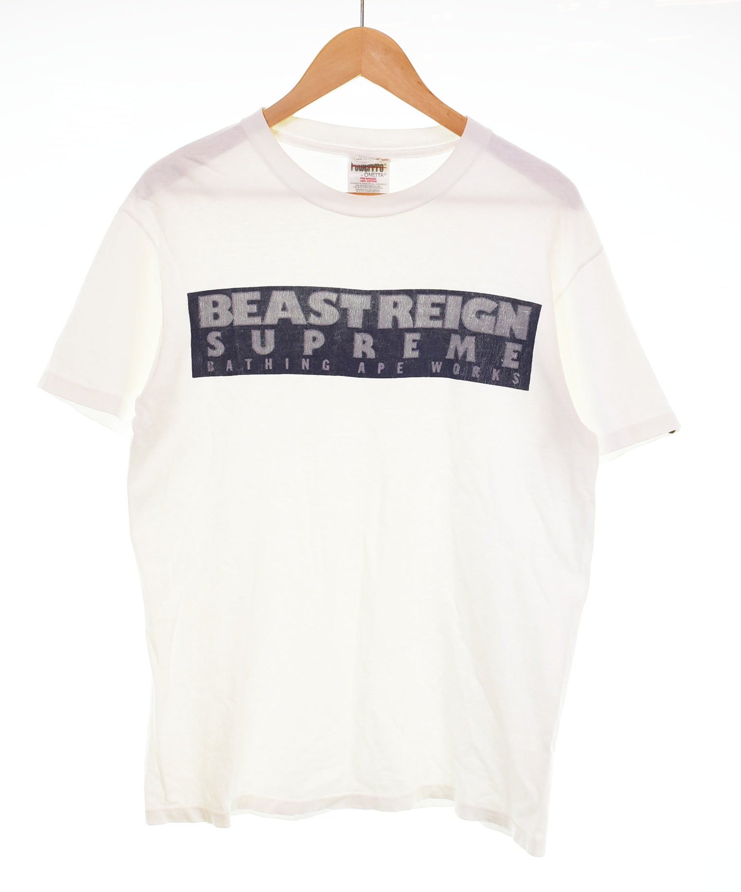 エイプ 90s A BATHING APE BEASTREIGN SUPREME Tee エイプ 初期 T 