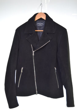 ユナイテッドアローズ UNITED ARROWS スウェードダブルライダースジャケット 3225-199-2474 ジャケット ブラック Lサイズ 103MT-3117