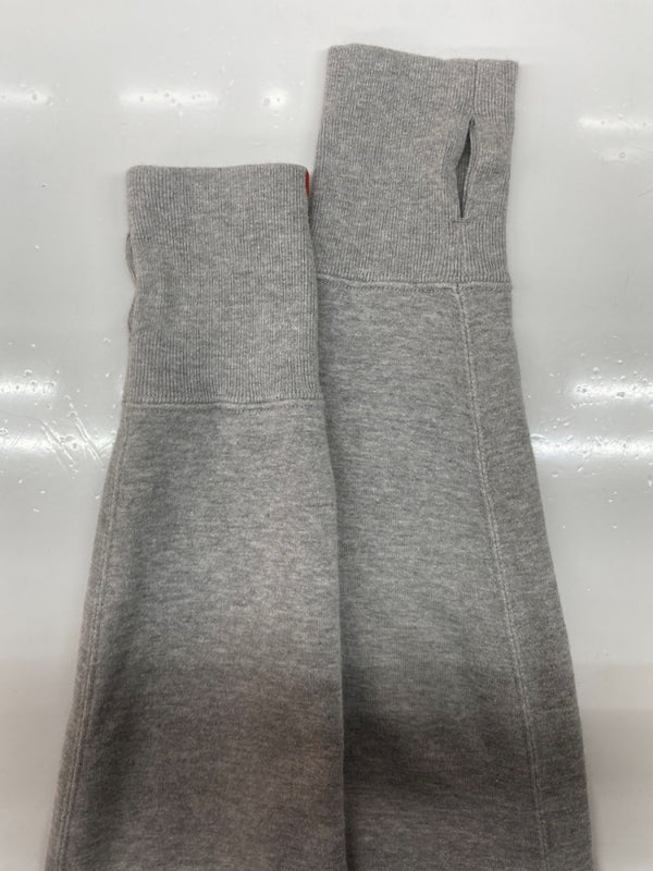 ループウィラー LOOPWHEELER × PORTER ポーター KANGAROO CREW NECK SWEATSHIRT カンガルー クルー ネック スウェットシャツ サムホール トレーナー 灰 スウェット 無地 グレー Sサイズ 104MT-2322