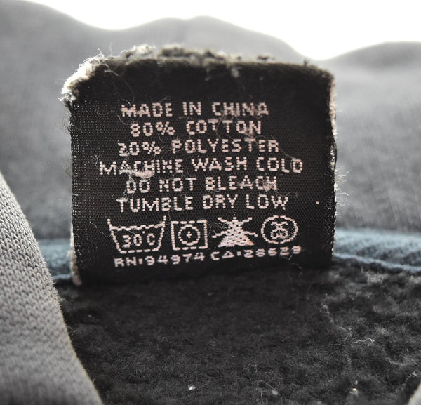 ステューシー STUSSY 00s OLDSTUSSY ビッグ スカル ジップ スウェット パーカー  Y2K パーカ グレー Mサイズ 103MT-2626