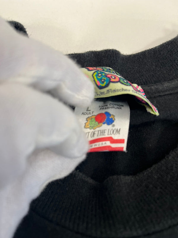 US US古着 90's 90年代 BETTY BOOP ベティーブープ シングルステッチ MADE IN USA VINTAGE ヴィンテージ Tシャツ ブラック Lサイズ 101MT-4728