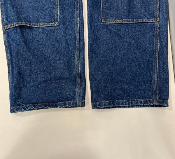 カーハート Carhartt Dungaree Fit Double Knee ダブルニー デニムパンツ B73-DST デニム ブルー W36×L32 101MB-653