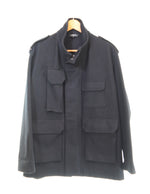 アーペーセー A.P.C. M-65 ミリタリーウールジャケット フィールドジャケット 1 ジャケット ブラック 103MT-2824